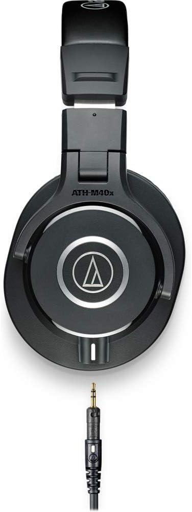 Audio-Technica ATH-M40x Audífonos profesionales de estudio, color negro