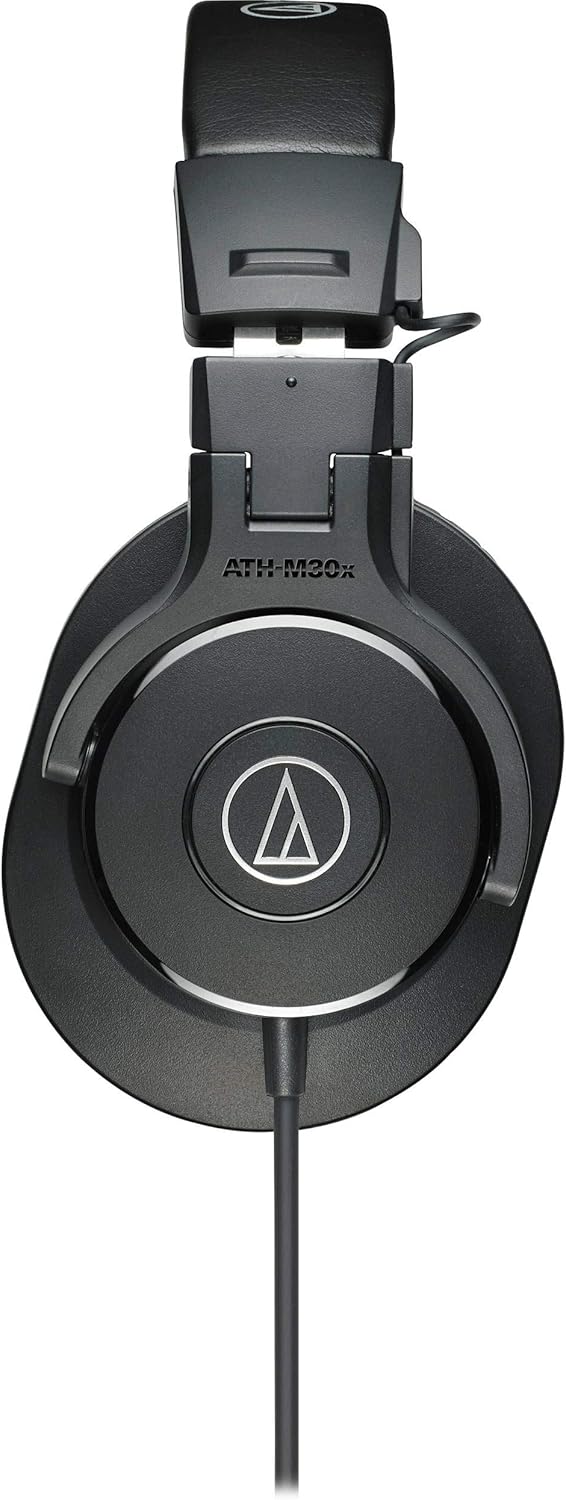 Audio-Technica ATH-M30x Audífonos profesionales de estudio, color negro
