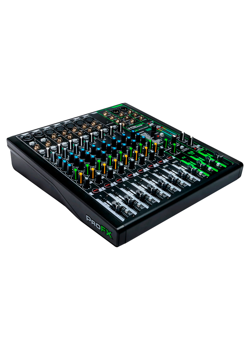 Mackie PROFX12v3 – Mezclador de Efectos Profesional de 12 Canales USB